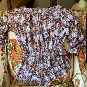 Off the shoulder romper